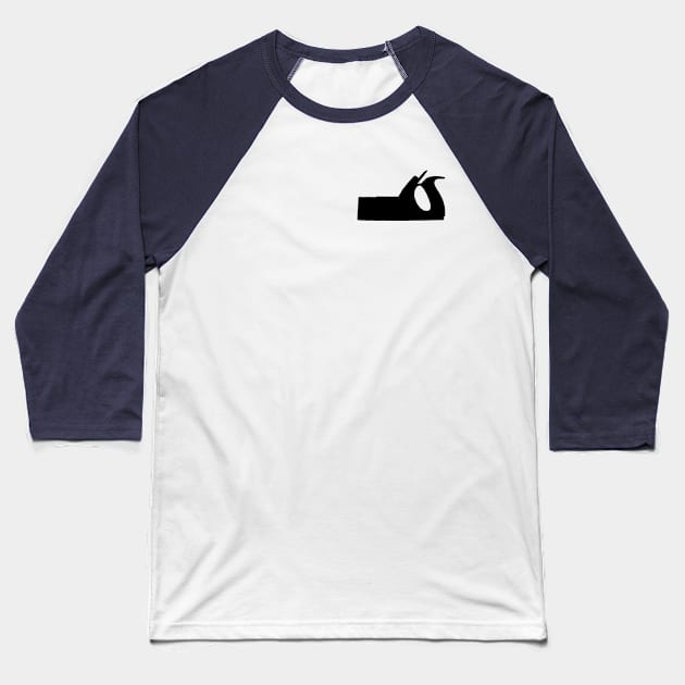 Woodworker Hand Plane Baseball T-Shirt by MerchByToolemera